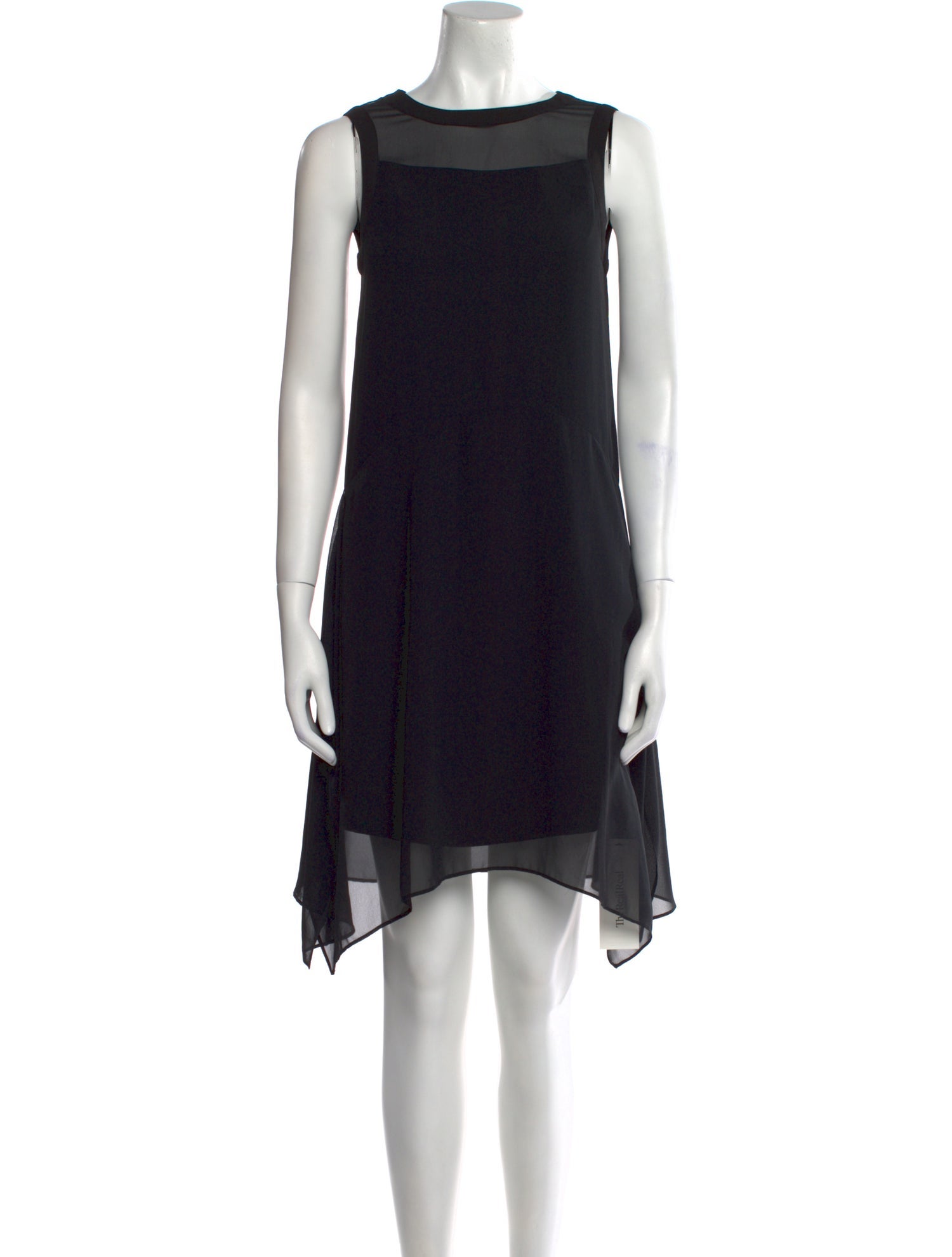 AllSaints Bateau Neckline Mini Dress