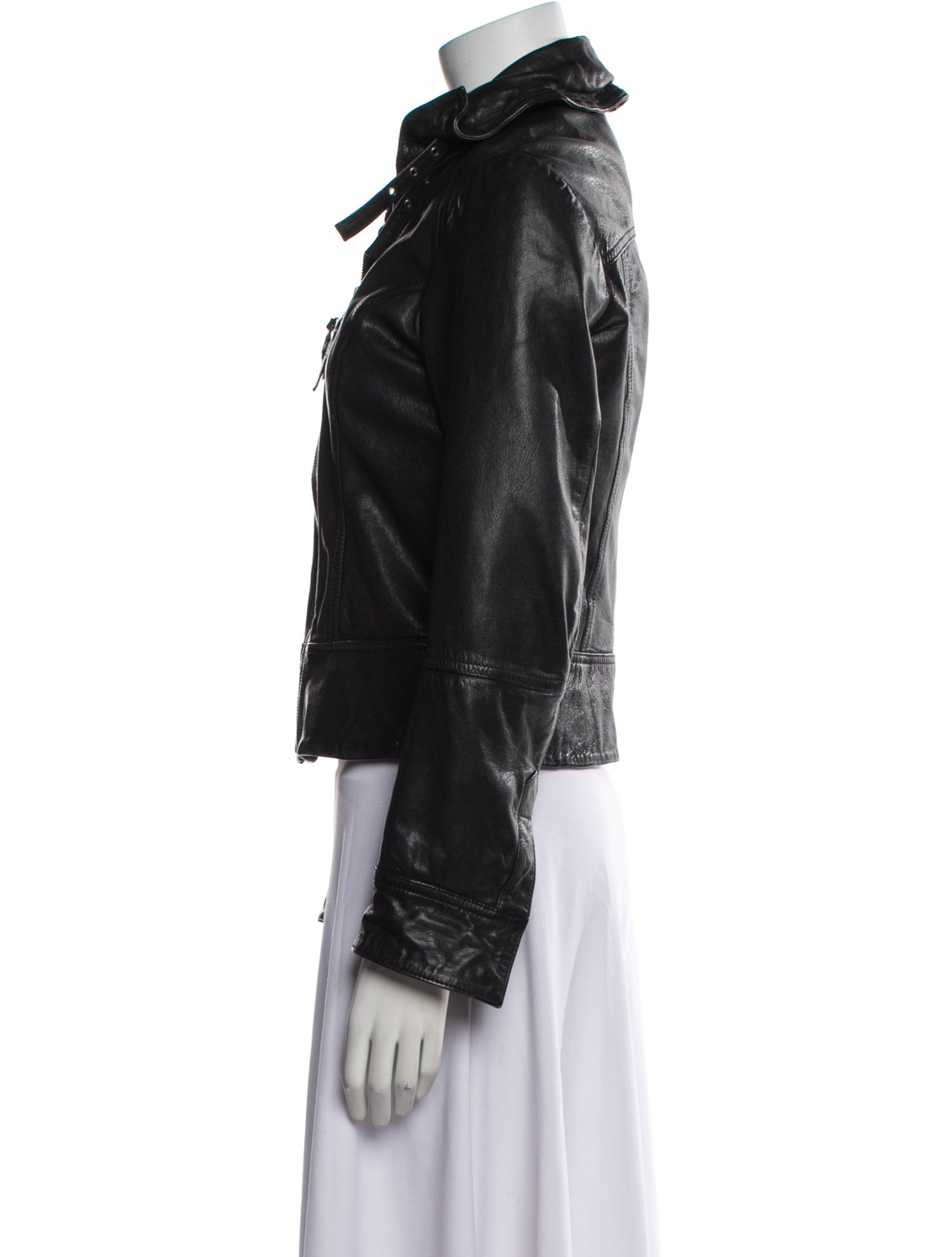 AllSaints Leather Biker Jacket