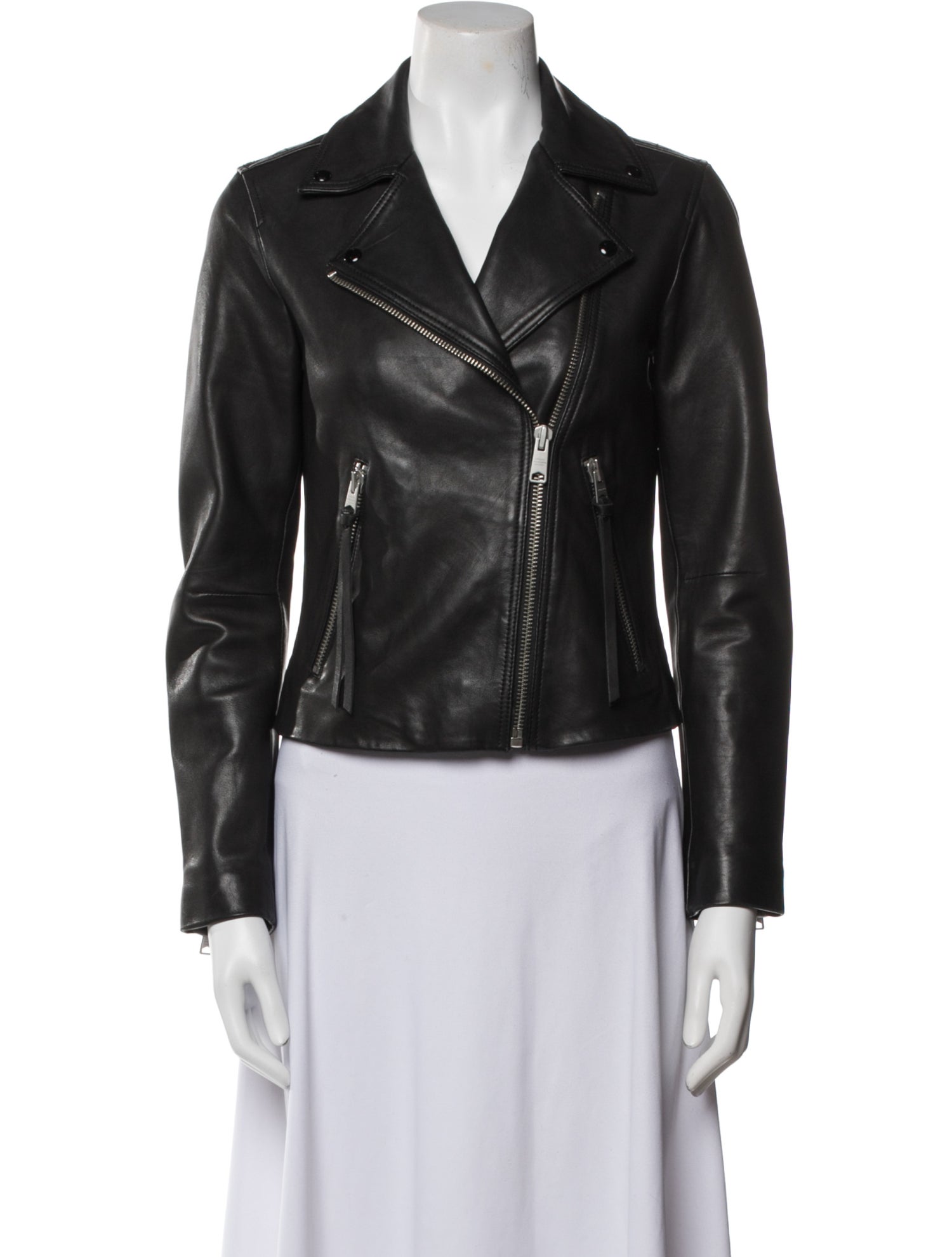 AllSaints Leather Biker Jacket