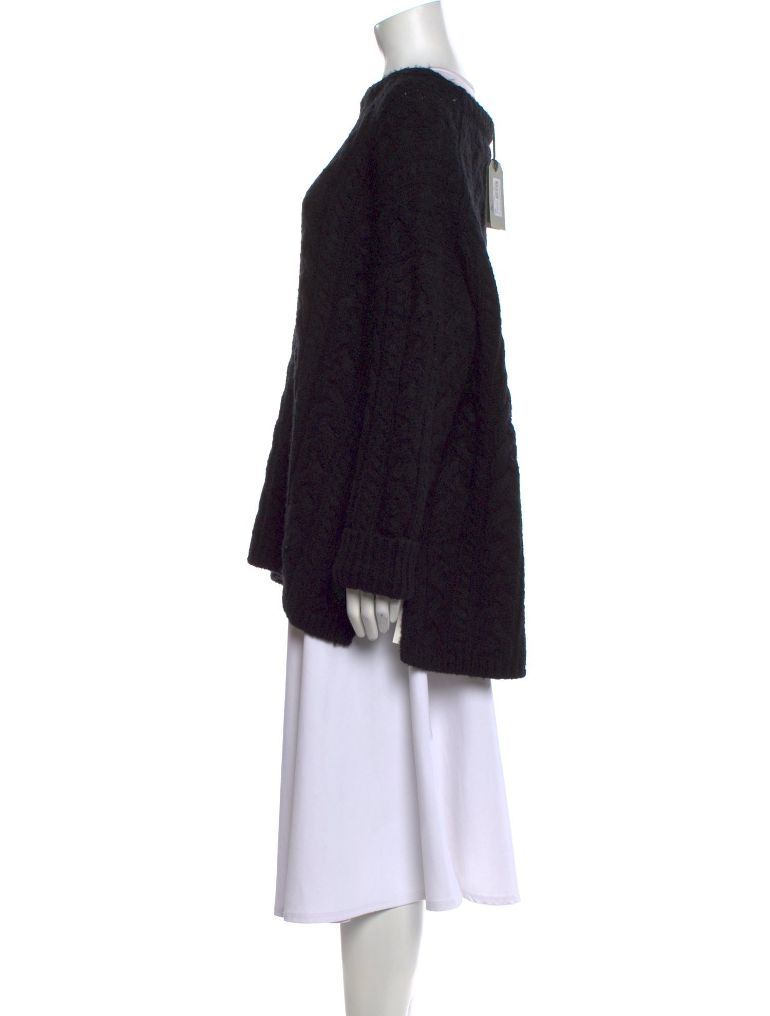 AllSaints Wool Bateau Neckline Sweater