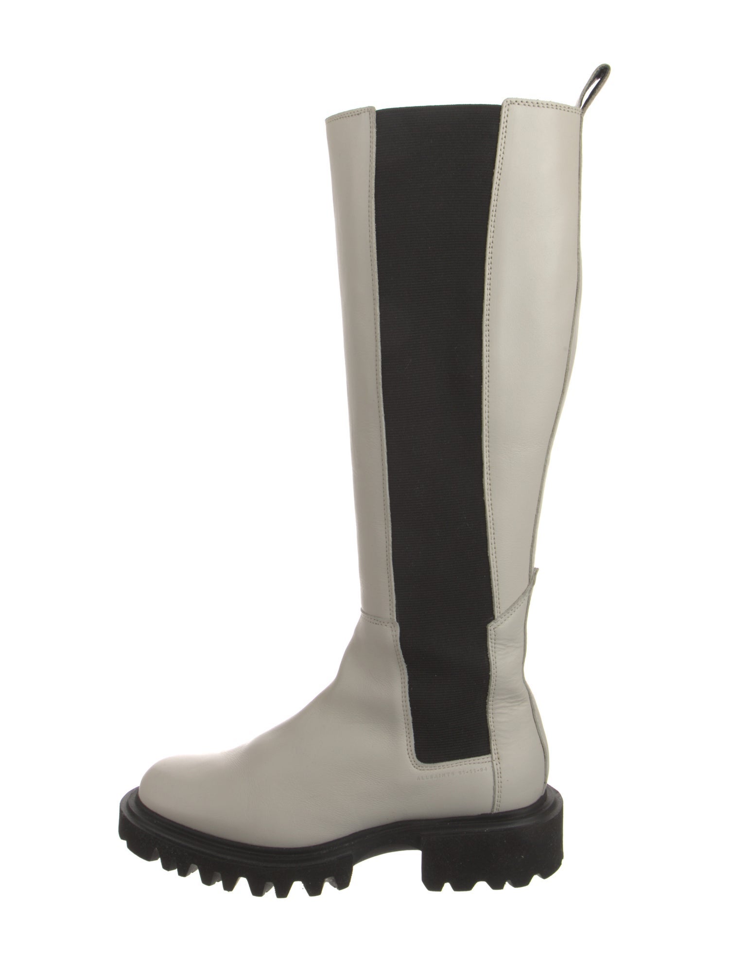 AllSaints Maeve Leather Rain Boots