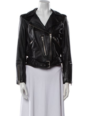 AllSaints Leather Biker Jacket