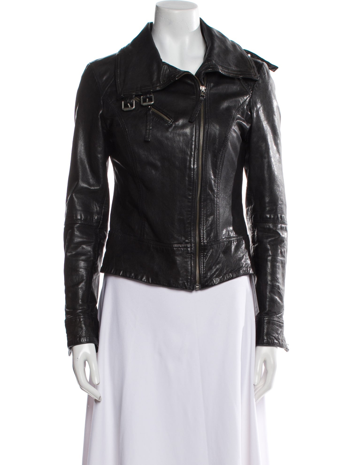 AllSaints Leather Biker Jacket