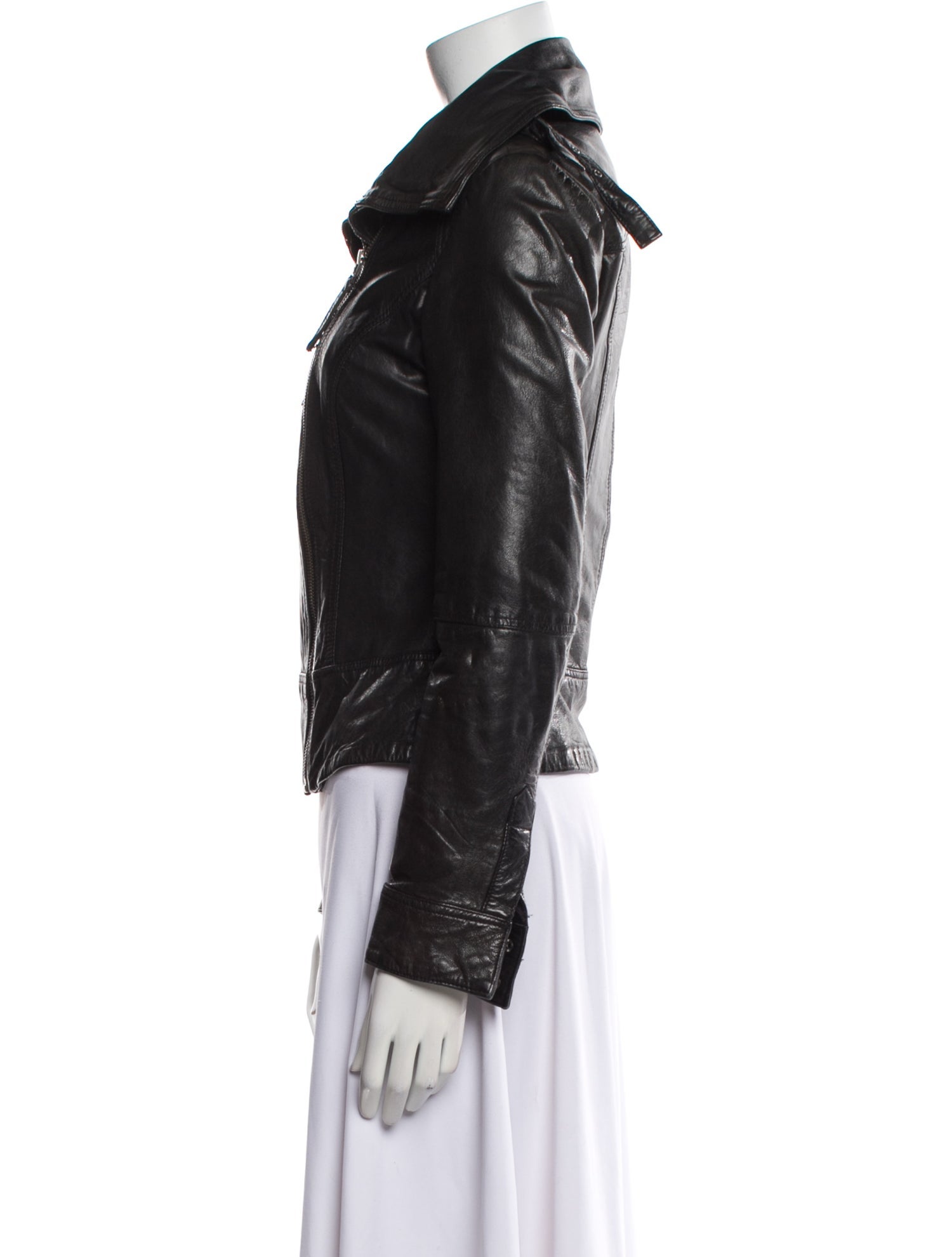 AllSaints Leather Biker Jacket