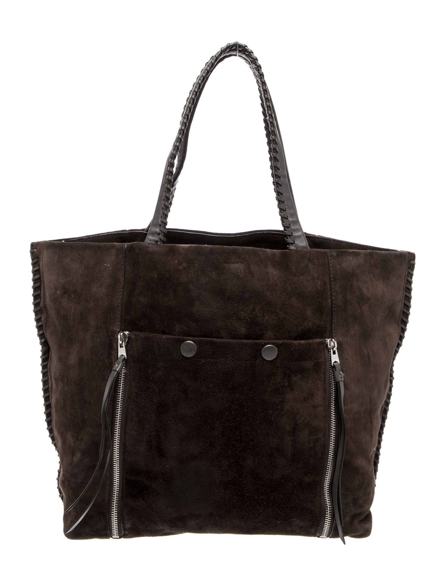 AllSaints Suede Tote