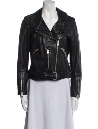 AllSaints Leather Biker Jacket