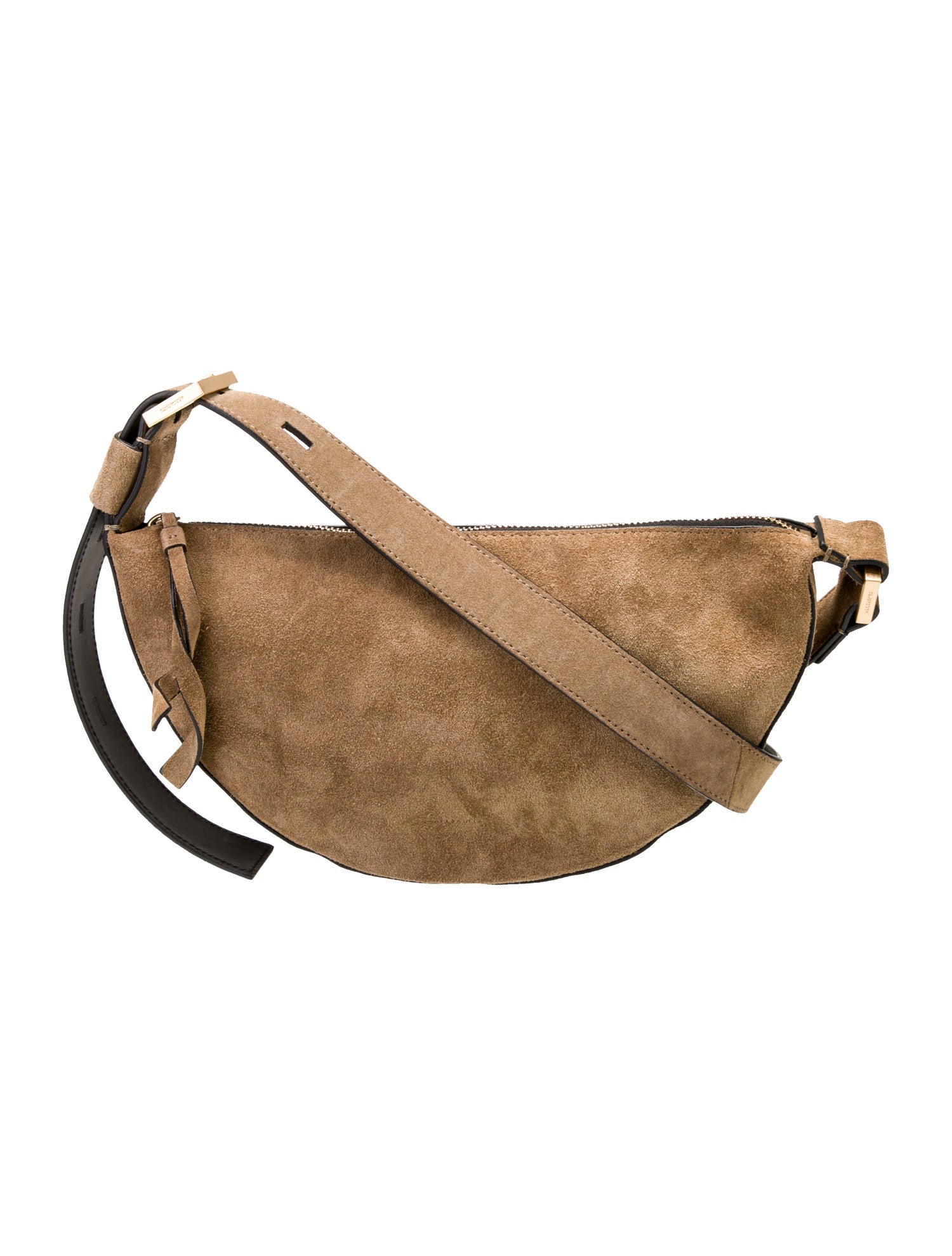 AllSaints Suede Messenger Bag