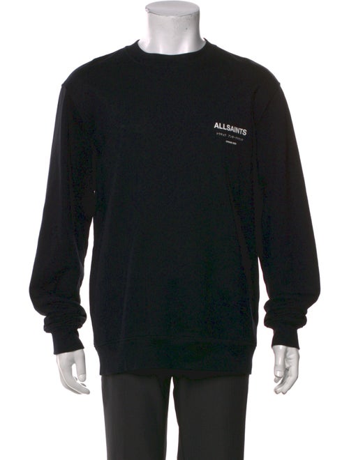 AllSaints Graphic Print Crew Neck Sweatshirt