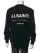 AllSaints Graphic Print Crew Neck Sweatshirt