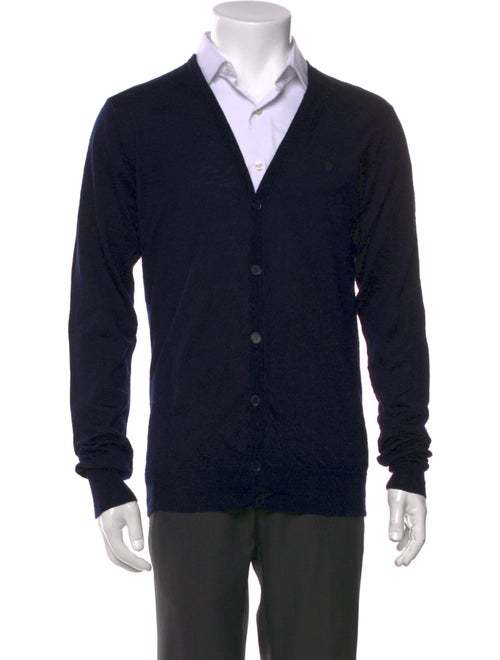 AllSaints Merino Wool V-Neck Cardigan