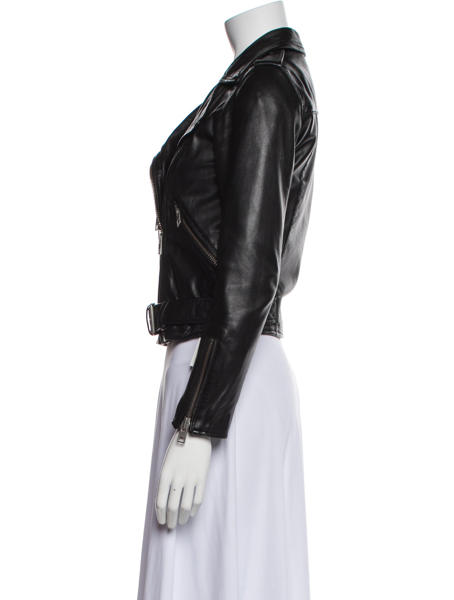 AllSaints Leather Biker Jacket
