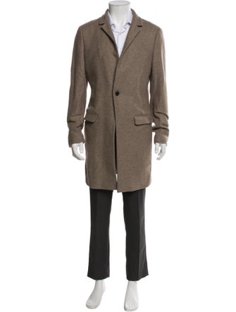 AllSaints Wool Open Front Cardigan