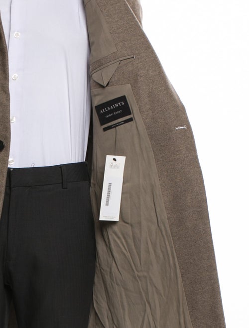 AllSaints Wool Open Front Cardigan