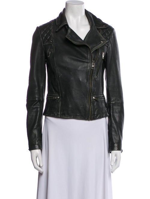 AllSaints Leather Biker Jacket