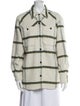 AllSaints Plaid Print Jacket