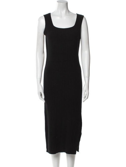 AllSaints Wool Midi Length Dress
