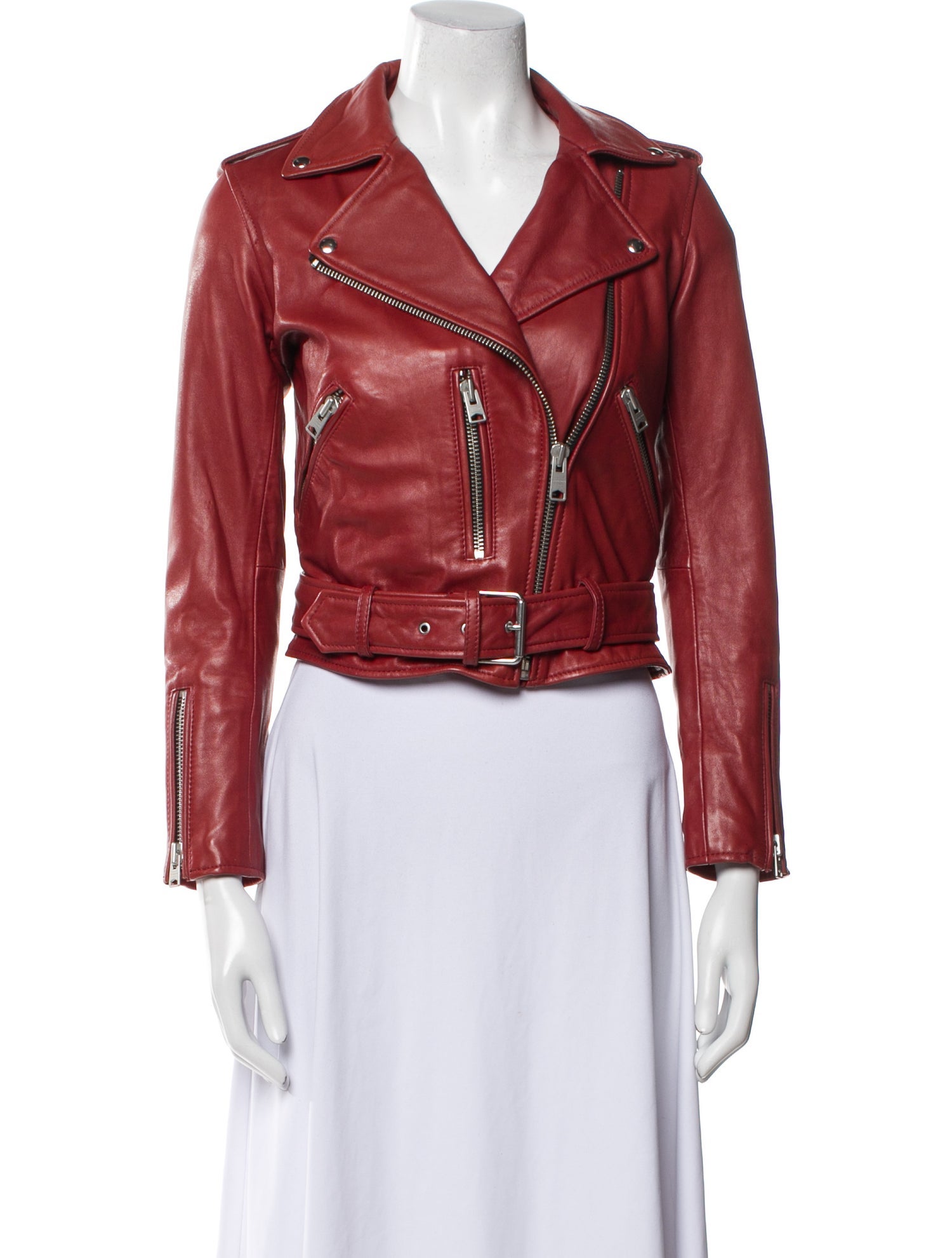AllSaints Balfern Leather Biker Jacket