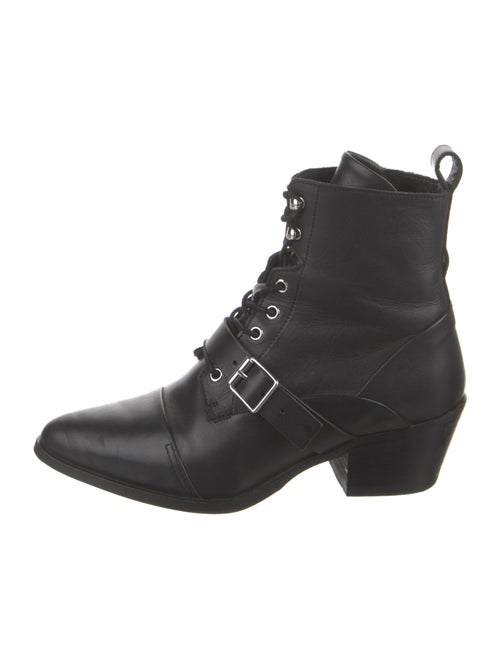 AllSaints Leather Combat Boots