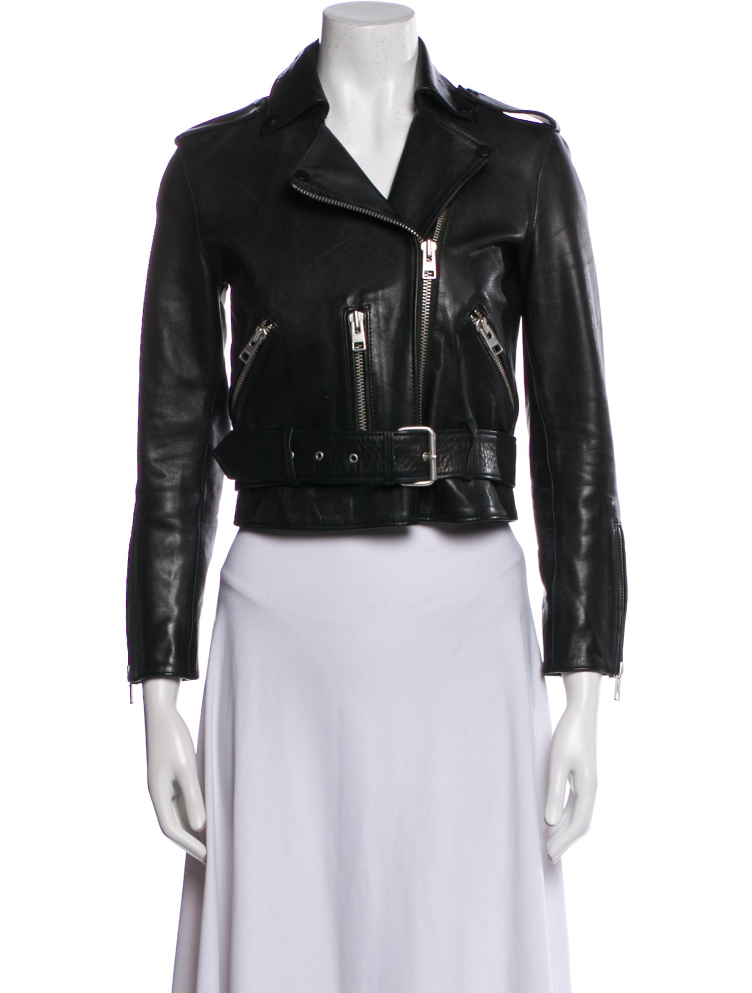 AllSaints Leather Biker Jacket