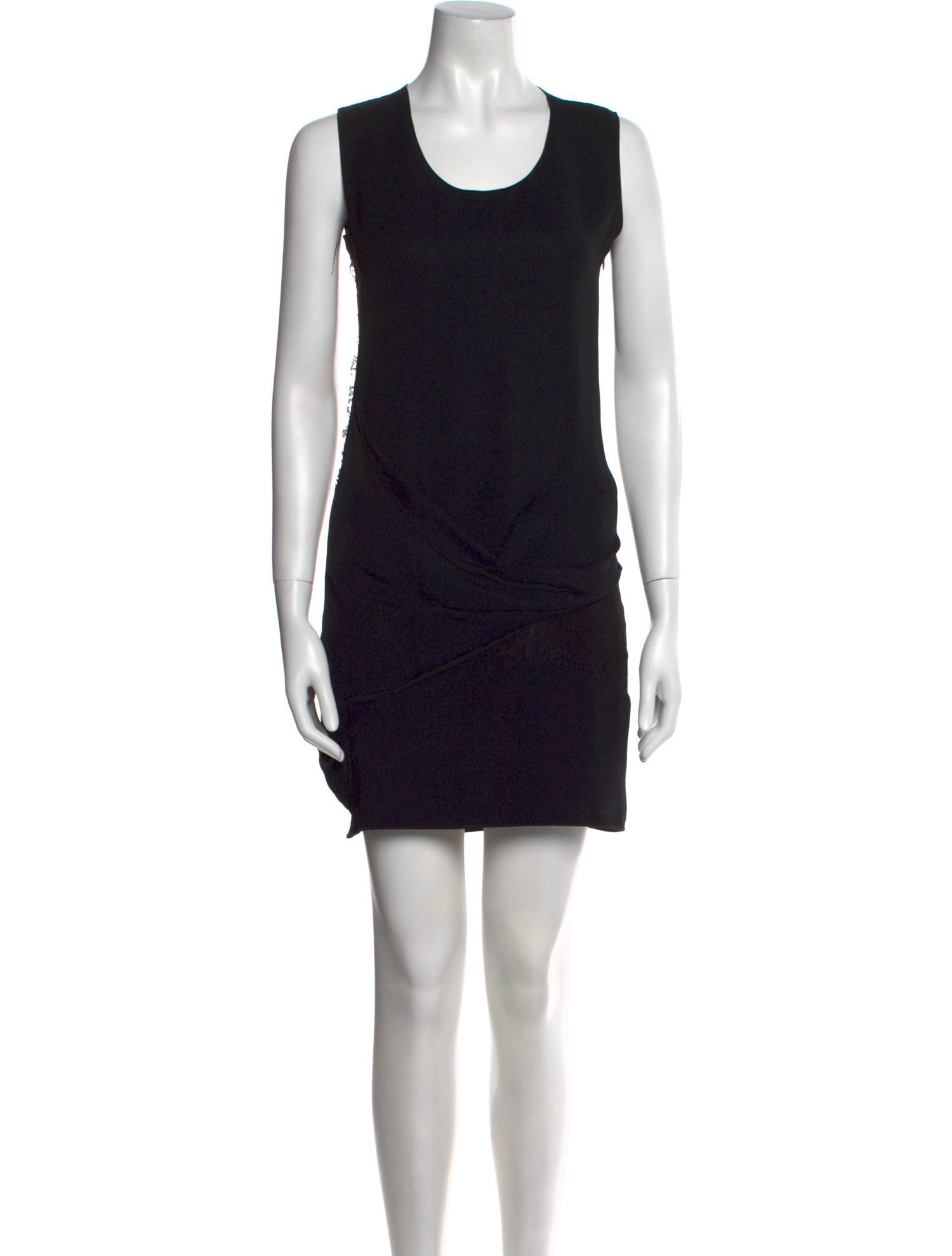 AllSaints Scoop Neck Mini Dress