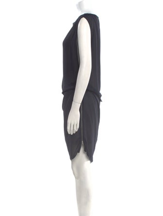 AllSaints Cowl Neck Knee-Length Dress