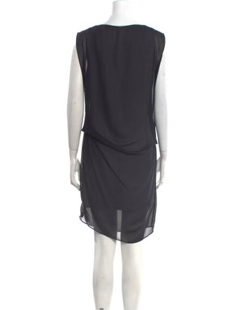 AllSaints Cowl Neck Knee-Length Dress