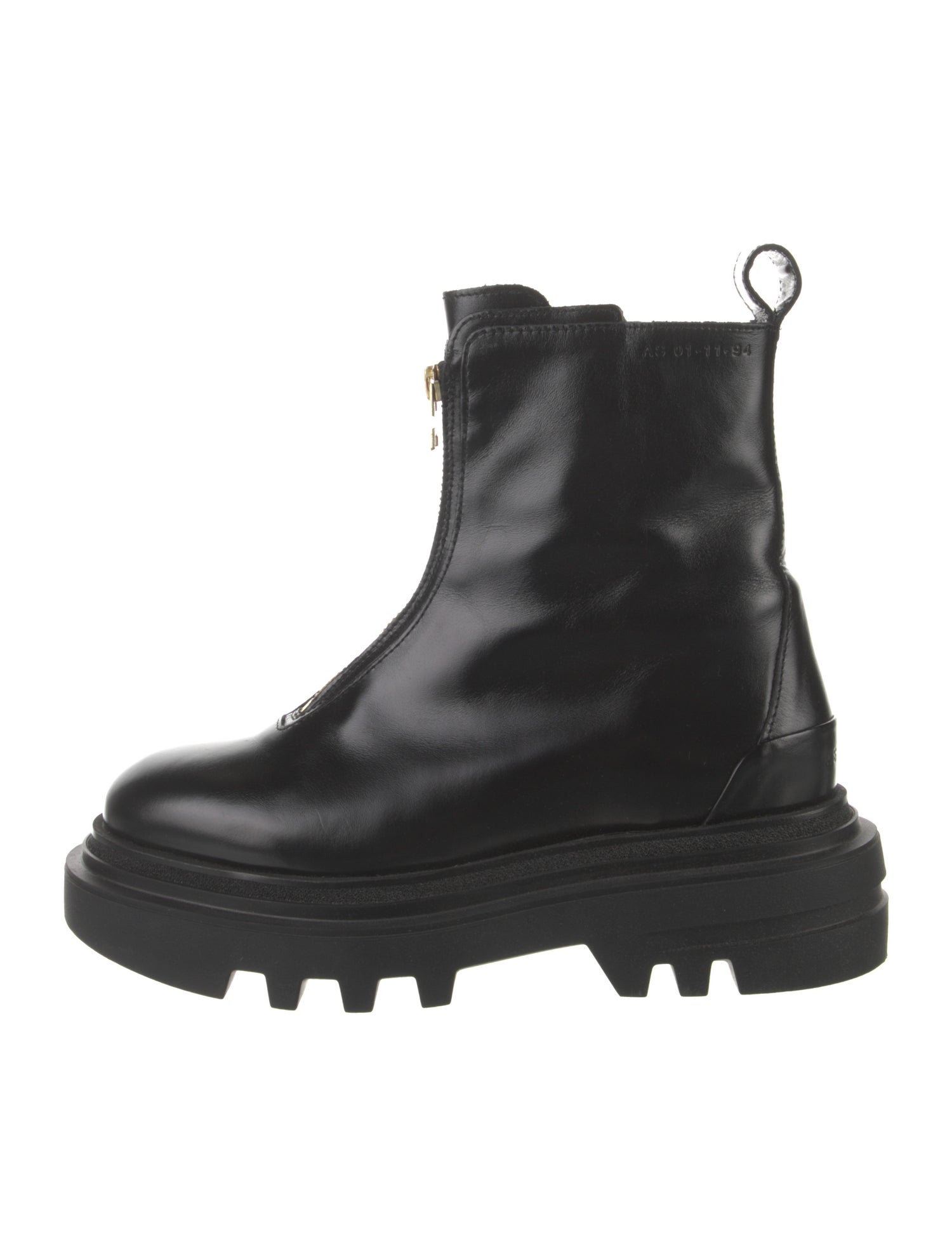 AllSaints Leather Combat Boots