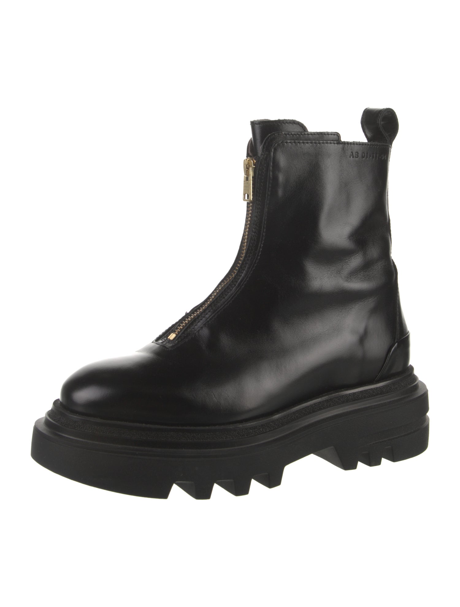 AllSaints Leather Combat Boots