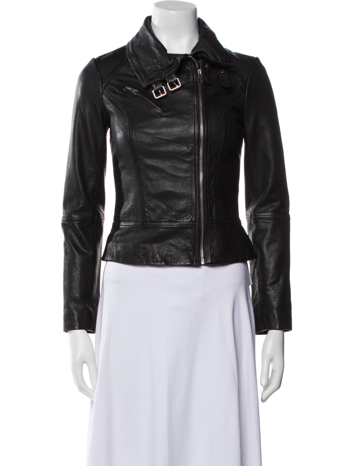 AllSaints Leather Biker Jacket