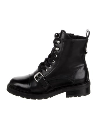 AllSaints Leather Combat Boots