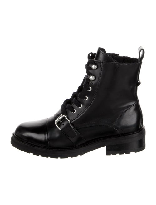 AllSaints Leather Combat Boots