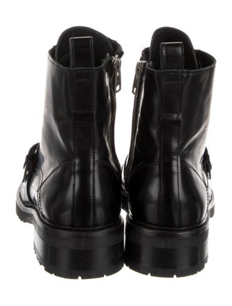 AllSaints Leather Combat Boots