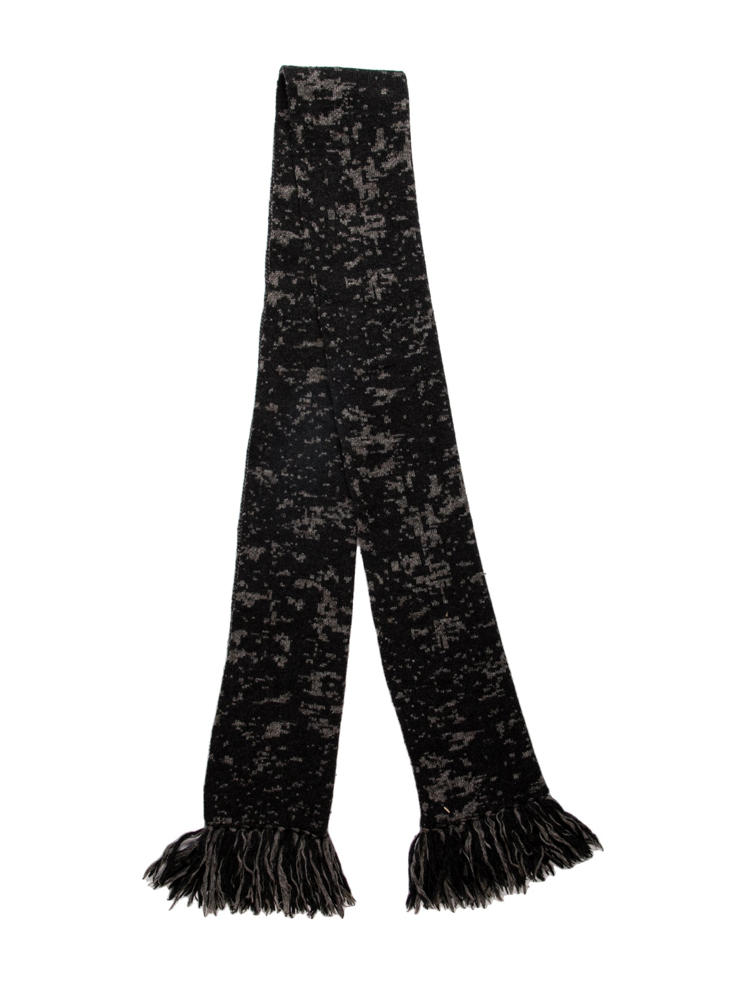 AllSaints Wool Printed Scarf