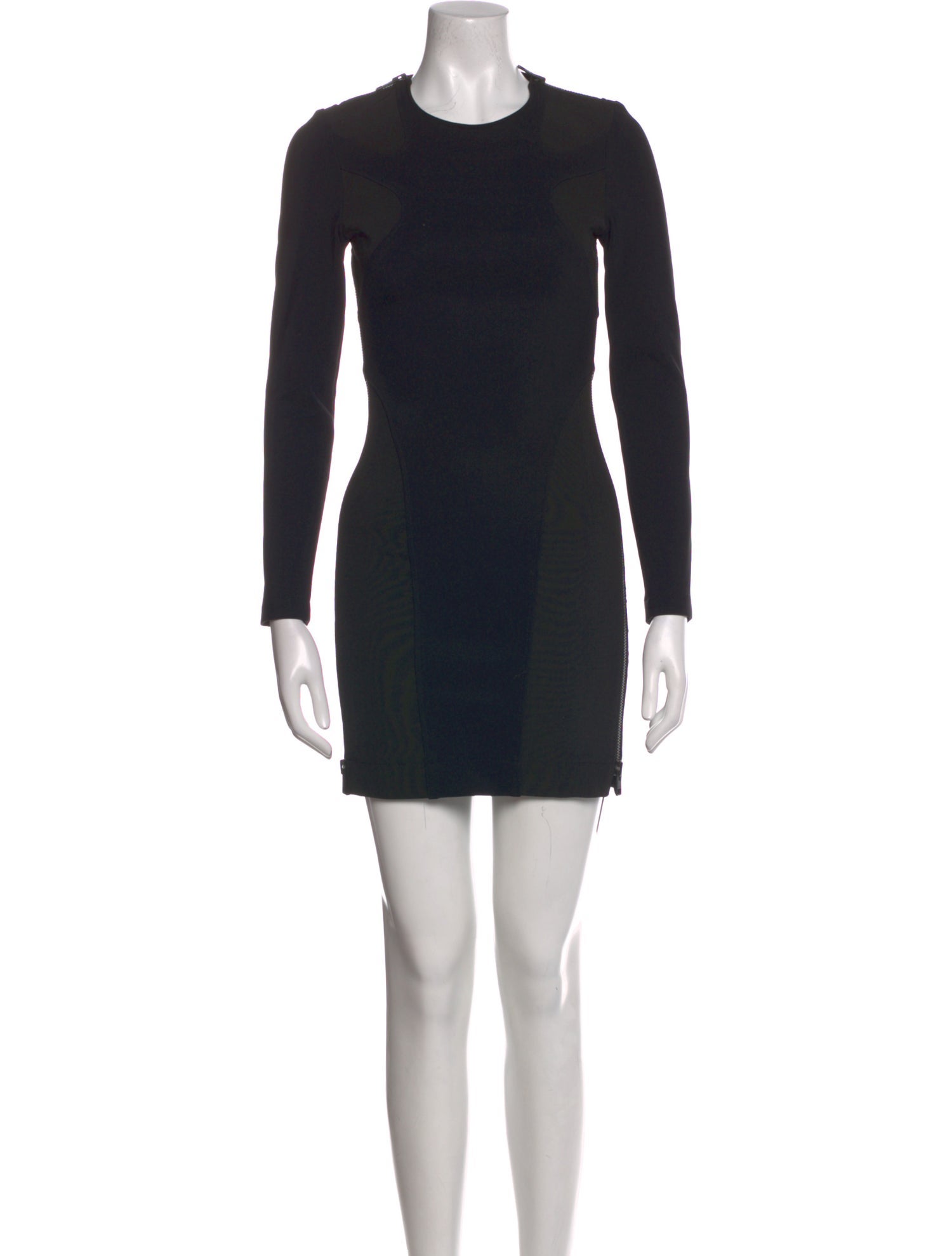 AllSaints Crew Neck Mini Dress