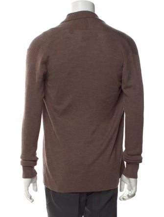 AllSaints Merino Wool Open Front Cardigan