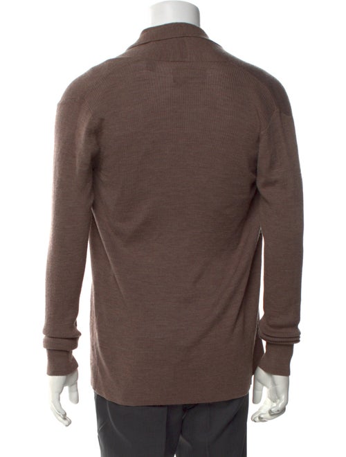 AllSaints Merino Wool Open Front Cardigan