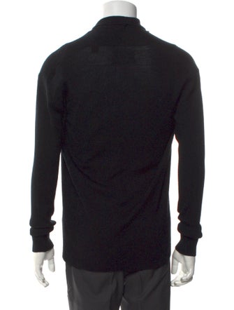 AllSaints Merino Wool Open Front Cardigan