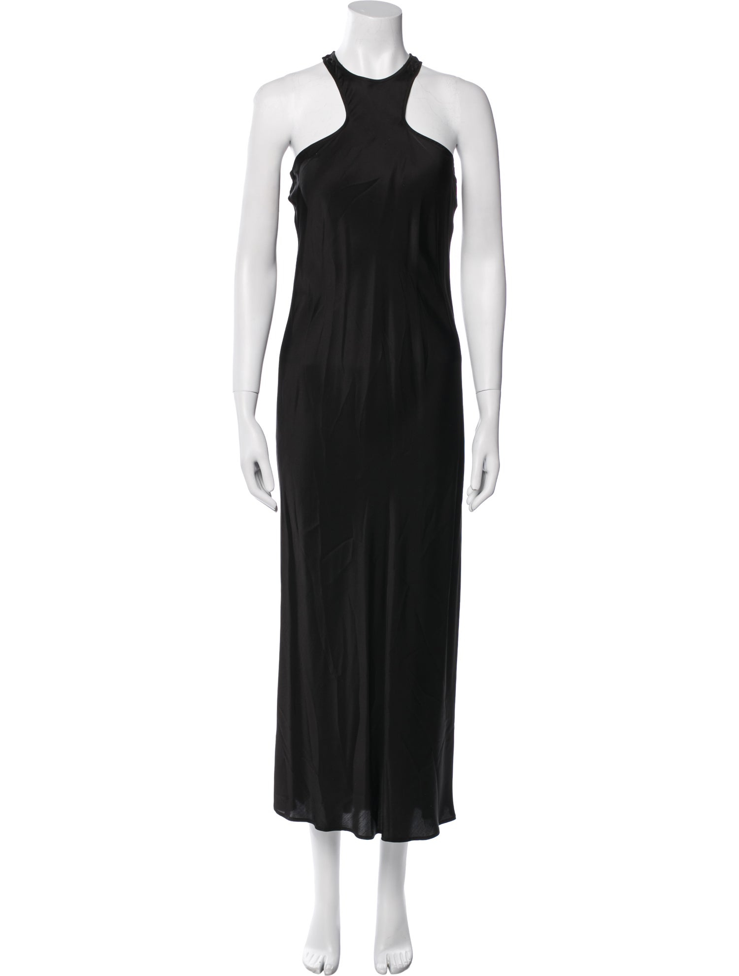 AllSaints Halterneck Long Dress