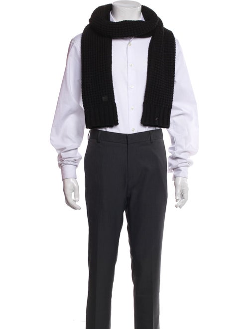 AllSaints Wool Striped Scarf