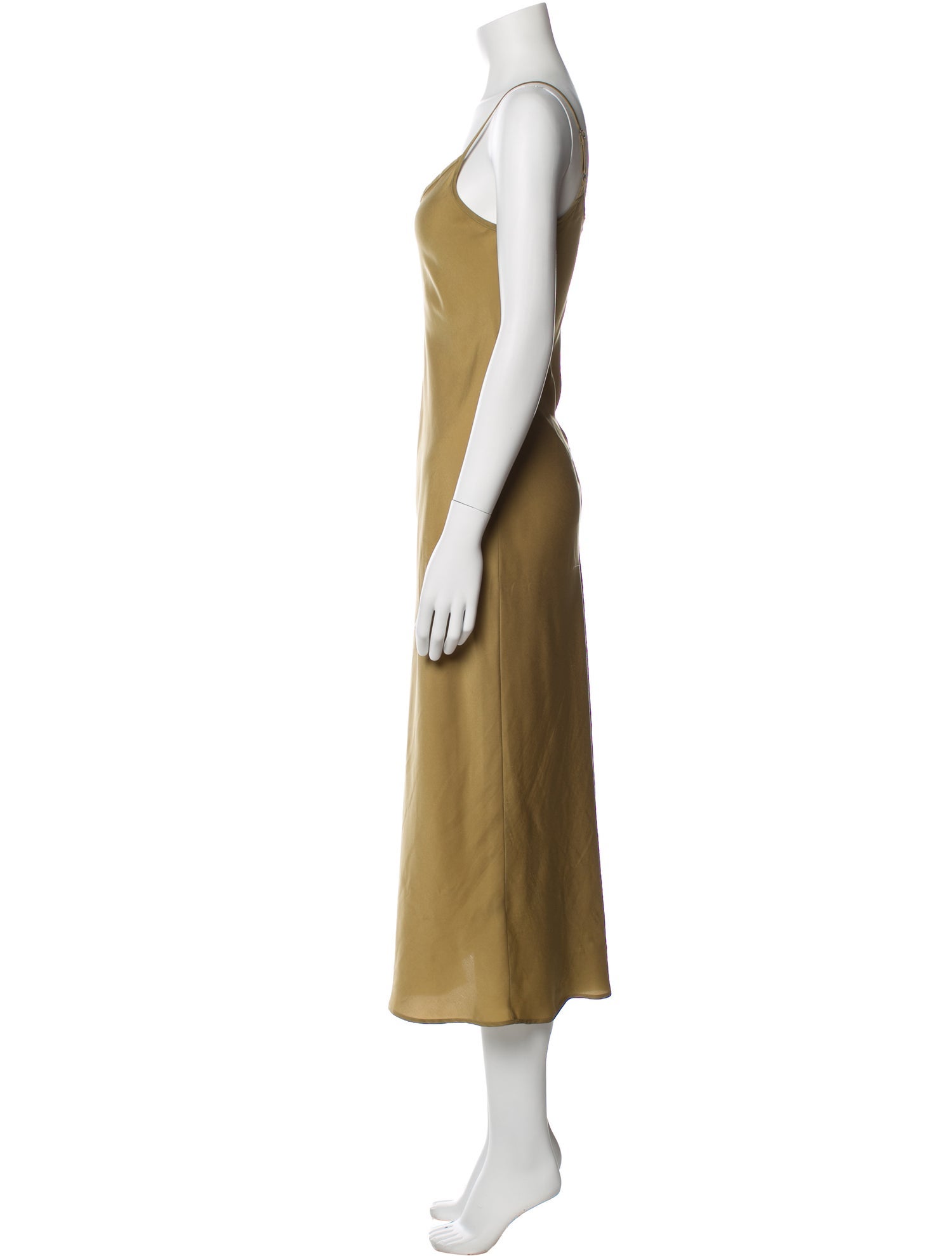 AllSaints V-Neck Midi Length Dress