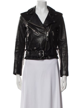 AllSaints Leather Biker Jacket