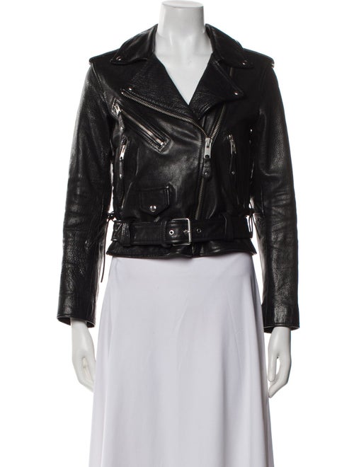 AllSaints Leather Biker Jacket
