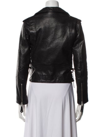 AllSaints Leather Biker Jacket