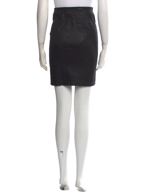 AllSaints Distressed Accents Knee-Length Skirt