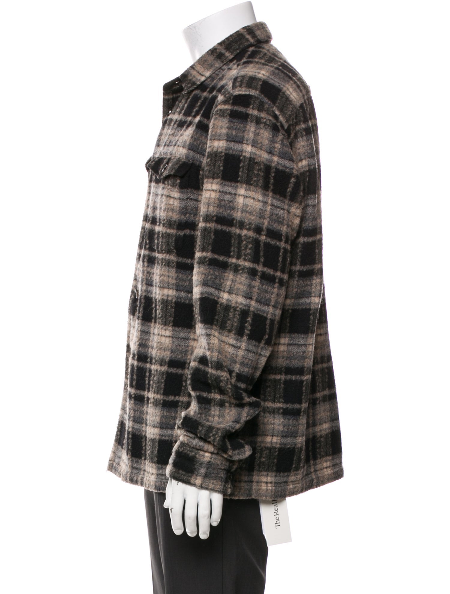 AllSaints Plaid Print Jacket