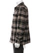 AllSaints Plaid Print Jacket