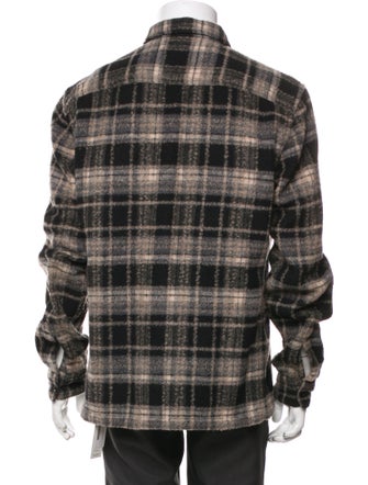 AllSaints Plaid Print Jacket