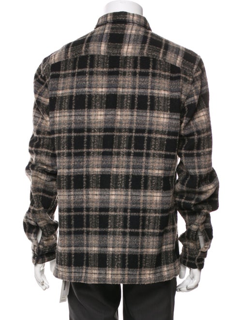 AllSaints Plaid Print Jacket