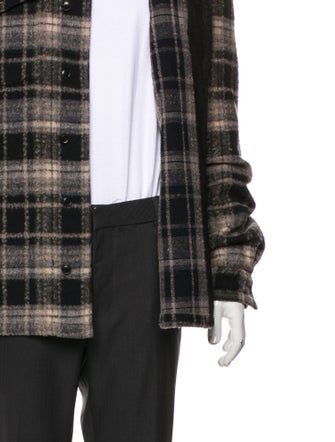 AllSaints Plaid Print Jacket