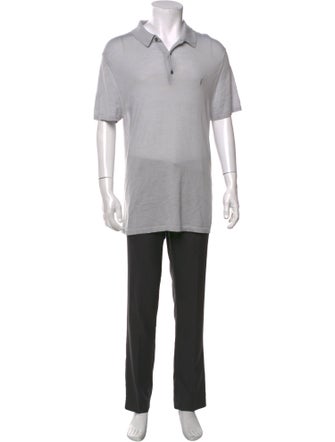 AllSaints Merino Wool Short Sleeve Shirt